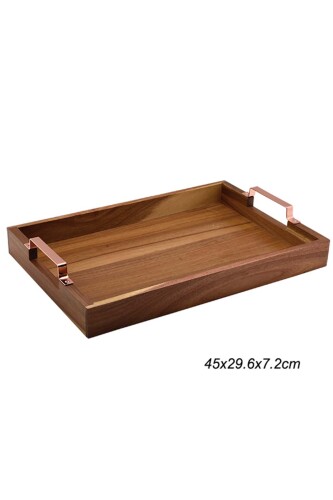 Akasya Rose Tutmalı Tepsi - 26345