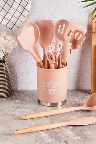 Masterno Pink 12 Parça Silikon Set - 2